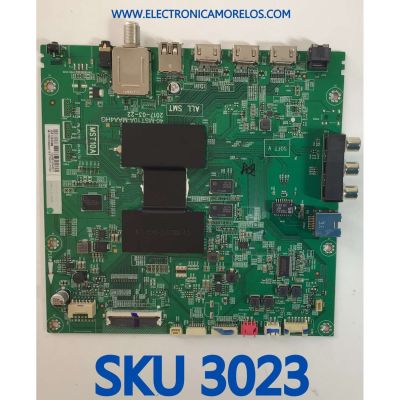 MAIN PARA TV HITACHI / NUMERO DE PARET M8-T10NA16-MA200AA / 40-MST10A-MAA4HG / IDF137789C / V8-ST10K01-LF1V001 / 10358243MA2499 / MST10A / PANEL LVU550LGDX E5 V12 / MODELO 55R81